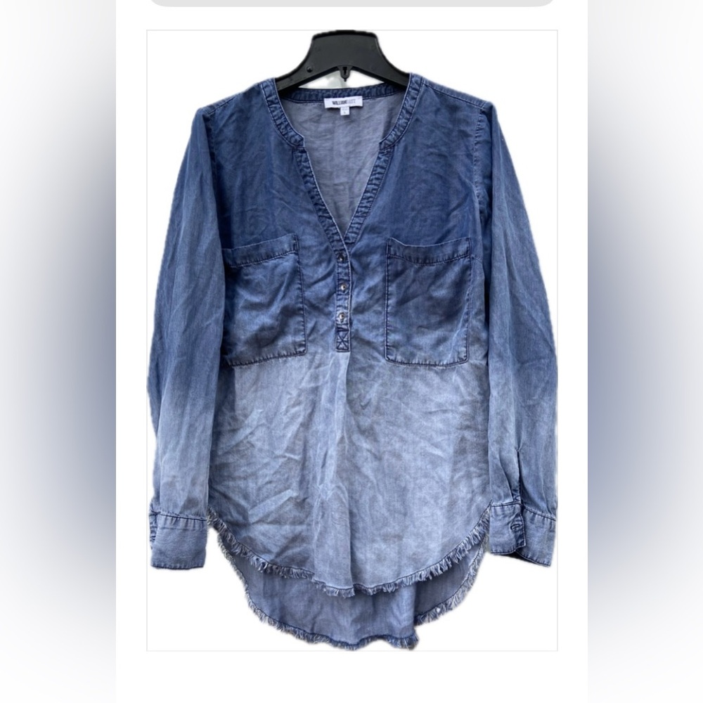 William Rast Indigo Women's Blouse
